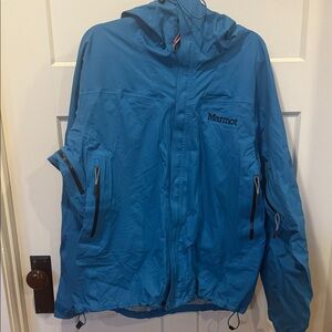 Marmot Men's Vibrant Blue parka/raincoat